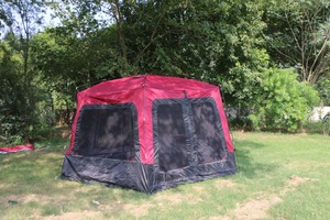 Tente personnalisée de style dôme automatique pour l'hiver, le camping en plein air, installation à ouverture facile avec tissu en polyester, tente Igloo parfaite - Product Image 2