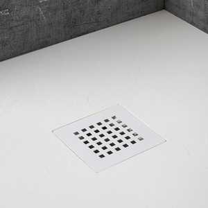 ถาดรองอาบน้ำเรซิ่นสีขาว มิลาน 120x80 ดีไซน์บางเฉียบ - Product Image 4