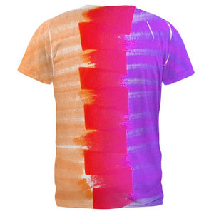 Camiseta con estampado sublimado de Material de poliéster para hombre, Camiseta con estampado de sublimación 3D de manga corta en blanco personalizada de alta calidad 2025 - Product Image 3