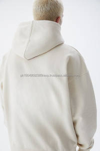 Sweat-shirts à capuche pour hommes personnalisés, streetwear, épaules tombantes, coton lourd, pull à capuche surdimensionné, sweat-shirt à capuche pour hommes - Product Image 3