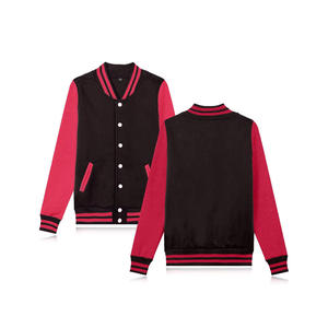 Veste universitaire décontractée pour homme OEM, logo brodé personnalisé, vêtements en toile vintage d'hiver, respirant, design grande taille - Product Image 5