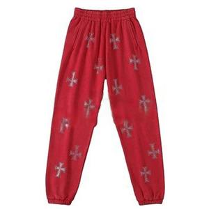 Survêtement pour homme imprimé tendance, respirant, avec strass, design personnalisé, séchage rapide, doux, de haute qualité, 100% coton - Product Image 3