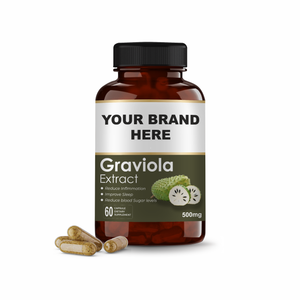 Cápsulas de extracto de Graviola a base de plantas naturales 100% | Suplemento de extracto de Graviola | Antioxidante (60,90,120 cápsulas) - Product Image 1