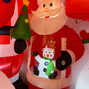 ตุ๊กตาหิมะขนาดเล็กแบบเป่าลมซานตาคลอสของขวัญปีใหม่ของขวัญวันคริสต์มาสน่ารักใหม่ล่าสุด - Product Image 1