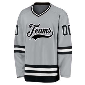 Custom Ice Hockey Jersey Sublimated Printing Logo Design Youth Best Ice Hockey Jersey Wholesale Custom Fashion OEM Breathable - Product Image 2