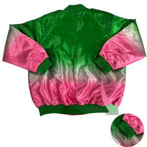 Vestes universitaires coupe-vent personnalisées AKA Sorority Fraternity avec couleurs et logos personnalisés Veste universitaire chaude Letterman pour unisexe - Product Image 2