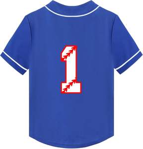 Camiseta de Softbol para Adultos, Personalizada, con Botones, Sublimada, con Nombre y Número Bordados, Uniformes de Equipo 100% - Product Image 6