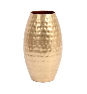 <b>Bud</b> Shape Luxury Metal <b>Vase</b> Gold Elegant Accent Handcrafted Designer Home Office Interior Styling Wholesale Export Supplier - Product Image 3
