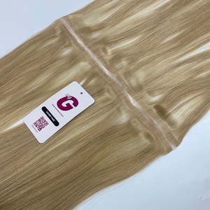 Fea ther Weft virgen alineado cutícula natural recto vietnamita Premium lujo cabello humano - Product Image 4