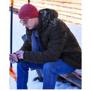 Chaqueta bomber a prueba de viento chaqueta acolchada para hombre invierno cálido invierno abrigo ligero chaqueta repelente al agua - Product Image 6