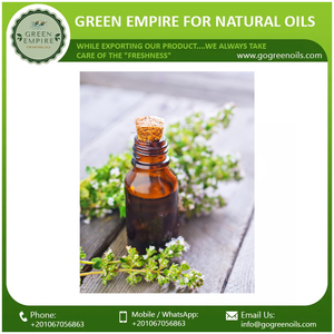 Venta al por mayor de aceite esencial de tomillo orgánico de marca privada, aceite esencial puro para el cuidado de la salud de la piel, hecho de hojas - Product Image 5