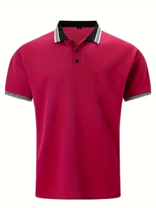 Camisas profesionales de alta calidad para hombre, estampado transpirable personalizado de punto, 100% algodón, venta al por mayor, nueva llegada, informal, de talla grande - Product Image 2