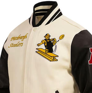 Top Quality Man <b>Jackets</b> 2025 Best Selling Varsity <b>Jacket</b> Leather Sleeves Lettermen <b>Jacket</b> <b>For</b> <b>Men</b> - Product Image 5