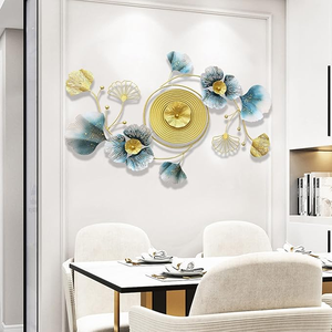 Adornos Decorativos para el Hogar Disponibles en Grandes Cantidades, Flores Metálicas de Primera Calidad, Arte de Pared para Sala de Estar y Dormitorio - Product Image 3