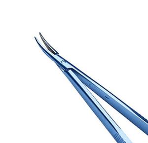 ที่ใส่เข็มทำจากไทเทเนียม Castroviejo,ที่ใส่เข็มแบบโค้งไม่ล็อกมีความยาว14ซม. ที่ใส่เข็มไทเทเนียมโค้งแบบ Castroviejo ไม่มีล็อก - Product Image 4