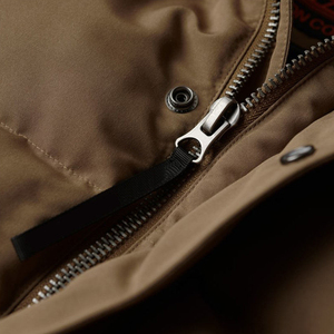 Chaqueta Bomber Personalizada para Hombre, con Capucha Regular y Cuello Alto, de Lona de Alta Calidad, Relleno 100% Fibra de Poliéster, Manga Larga, para Senderismo - Product Image 5