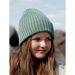 Organic Cotton <b>Beanie</b> for Kids Sustainable Bike Parts & Accessories - Product Image 1