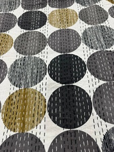 Edredón Kantha indio orgánico hecho a mano con estampado de lunares, colcha de algodón 100%, ropa de cama de invierno, manta para uso doméstico - Product Image 3