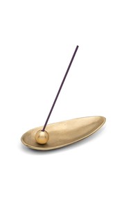 Hot Selling Brass Dhoop <b>Holder</b> With Wooden Handle Indian Traditional Dhoop Cones or Resin <b>Incense</b> <b>Incense</b> <b>Stick</b> Brass Agardan - Product Image 4