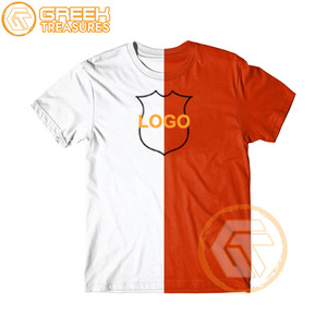 T-shirt en molleton 100% coton personnalisé, fraternité, haute qualité, grec Psi, hommes, respirant, séchage rapide, manches courtes, 300g, vente en gros - Product Image 2