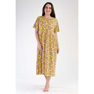 Robe KADIN P.MODAL XXL à manches courtes avec boutons et poches - SARI - SARI - Product Image 3