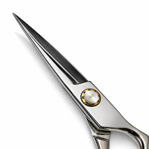 กรรไกรตัดผมมือขวาขนาดกลาง 6.5 นิ้ว ทำจากเหล็กกล้าไร้สนิม 4Cr13 สำหรับช่างตัดผมมืออาชีพ คมกริบ - Product Image 2