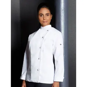 Ladies' Larissa <b>Chef</b> <b>Jacket</b> Specialty Tool for Kitchen Merchandising - Product Image 3
