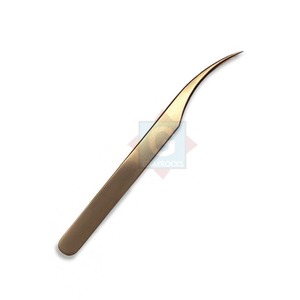 Pince à épiler en acier inoxydable pour extension de cils de marque privée Instruments de beauté - Product Image 4