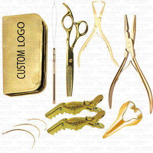 2025 Newest Premium Quality Stainless Steel Hair Extension Tool Kit Pliers <b>Beads</b> Salon Accessory Set - Product Image 2