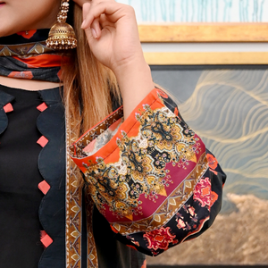 Shalwar Kameez de haute qualité pour femmes indiennes et pakistanaises, en coton et soie, toutes saisons, lavable, couleurs personnalisées, imprimé, prêt-à-porter - Product Image 3