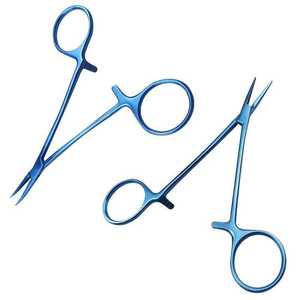 Pinzas Oftálmicas de Alta Calidad de 122 mm, Pinzas Hemostáticas Halstead, Pinzas Mosquito, Juego de Instrumentos Oculares Manuales, Clase II, Aprobado por CE - Product Image 1