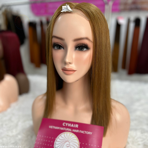 วิกผมบ๊อบ10นิ้วผมดิบจากเวียดนามผมดิบแบบคู่ - Product Image 3