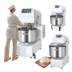 Mezclador En Amassadeira Espiral Amasadora De Pan Masa Industrial De 25 kg 10 50 20 30 25 kg Litros 50kg Misturador De Massa - Product Image 2