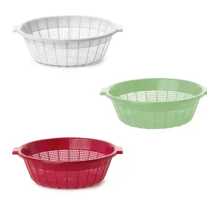 Plastic Colander BPA Free 2,25L Capacity Plasvale All-Purpose Cleaner Modern Design Clean and Drain your Food