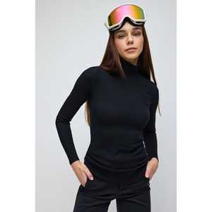 Blusa de Manga Larga con Cuello Redondo para Mujer, Estilo Casual, Popelina, Bordado de Encaje, Talla XL, Corte Regular, Logotipo Frontal, Mezcla de Poliamida - Product Image 5