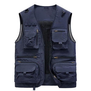 Gilet de pêche respirant 2026 pour homme – Vêtement de sport tendance et uni pour homme - Product Image 3