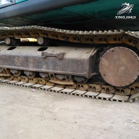 Excavatrice sur chenilles Kobelco SK480 de 48 tonnes, super grande, lourde, hydraulique, avec moteur Hino P11C, d'occasion, de fabrication japonaise.