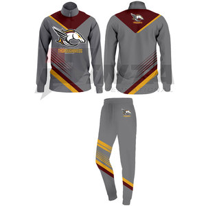 Uniforme de suivi confortable de conception unique Ensembles de vitesse d'usure pour jeunes de qualité supérieure Ensembles de saut - Product Image 5