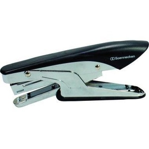 Agrafeuse Métallique Professionnelle Soennecken 110 No. 10 15 feuilles 80g/m² Anthracite/Finition Chrome - Product Image 1