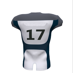 Conjunto de Jersey de práctica de fútbol americano juvenil de manga corta personalizado, Sarga de aparejos de sublimación para uso manual y prácticas de equipo - Product Image 3
