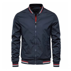 Veste d'affaires simple et tendance pour homme, col rabattu, vêtements d'extérieur pour le bureau, hauts décontractés, veste décontractée pour le travail - Product Image 5