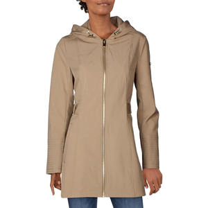 Vestes d'extérieur pour femmes en gros Manteau à capuche coupe-vent imperméable - Product Image 1