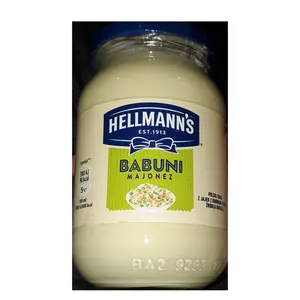 HELLMANN'S Babuni Maionese 405ml Real Maionese Kosher Container Bulk Maionese Real Molho De Salada Cremosa