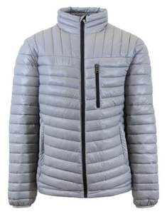 Manteau court matelassé à manches longues pour femme, veste d'hiver avec poches et fermeture éclair - Product Image 5