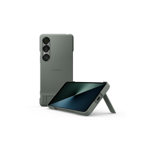 Coque de téléphone antichoc en TPU et PC de haute qualité, originale pour Sony Xperia 1 VII, avec support, écologique, électroplaquée, vente chaude - Product Image 2