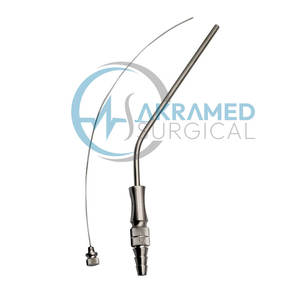 Instrumentos ENT de tubo de succión manual de acero inoxidable de alta calidad para venta en línea - Product Image 2