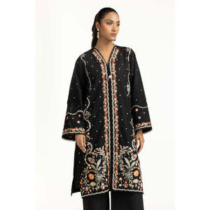 Conjunto de Dos Piezas Bordado Estilo Bohemio Karandi IPST-55100, Traje de Crepé por Encima de la Rodilla, Talla XS - Product Image 6