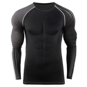 Custom <b>Compression</b> Performance Rash Guard For <b>Men</b> Direct Factory Supplier Slim Fit <b>Men</b> Rash Guard In Cheap Price - Product Image 1