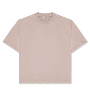 เสื้อยืด300gsm ผ้าคอตตอนหนา100% สำหรับผู้ชายเสื้อครอปไหล่ไหล่ตกไซส์ใหญ่พิเศษเสื้อครอปเข้ารูปสไตล์สตรีทแวร์ถัก - Product Image 6