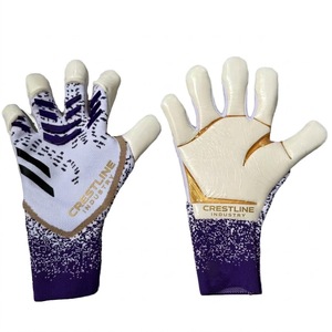 Gants de gardien de but de qualité supérieure, respirants, pour le football, avec une forte adhérence, paume en latex, fermeture à boucle, entraînement, compétition - Product Image 4